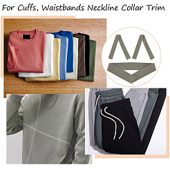 95 % Polyester und 5 % Spandex-Rippenstoff für die Bündchen&nbsp;OCOR-WH0088-23A