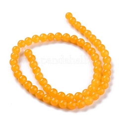 Natürliche weiße Jade Perlen&nbsp;X-G-G766-C-12