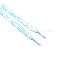 Lacets plats lisses en polyester&nbsp;AJEW-WH0250-23A