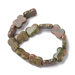 Natur Unakit Perlen Stränge&nbsp;G-K359-D09-01