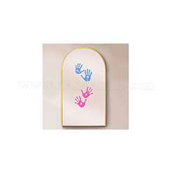 Wasserdichte reflektierende Kunststoffspiegelaufkleber&nbsp;DIY-WH0668-009
