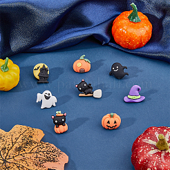 4 Set Reißzwecken mit Halloween-Motiv&nbsp;AJEW-FH0003-70