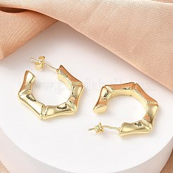 Clous d'oreilles en laiton&nbsp;KK-CBAD851-27G