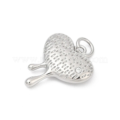 Pendentifs en laiton zircon cubique pavé&nbsp;KK-U062-41P