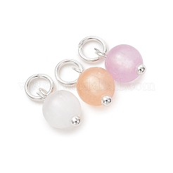 Pendentifs en sélénite naturelle teintée&nbsp;PALLOY-JF05224-02