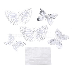 3 Satz 3 Stil 3D Acryl Spiegel Wandaufkleber&nbsp;DIY-AR0001-93