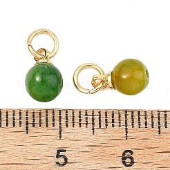 Gefärbte natürliche Myanmar-Jade-Anhänger&nbsp;PALLOY-JF05589