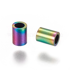 Placcatura ionica (ip) perle di tubo in acciaio inossidabile 304&nbsp;STAS-L216-23C-M