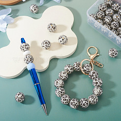 30 pz perle tonde rhinestone della resina&nbsp;OACR-TA0004-28A