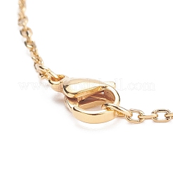 2 pz 2 colori braccialetti con perline di ametista naturale con catene in acciaio inossidabile 304&nbsp;BJEW-JB07914-03