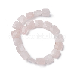 Natürlichen Rosenquarz Perlen Stränge&nbsp;G-K359-B21-01