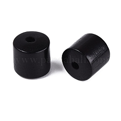 Perles de bois naturel non teintes&nbsp;WOOD-ZX010-06