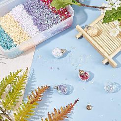 DIY Glas Anhänger Herstellung Kits&nbsp;DIY-CA0001-38