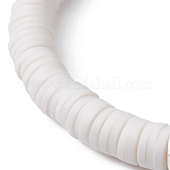 Bracelet extensible surfeur heishi en pâte polymère&nbsp;BJEW-JB09641-01