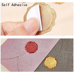 Pegatinas adhesivas de cera&nbsp;DIY-CP0010-69G