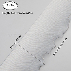 5 Yards plissiertes Spitzenband aus Polyester&nbsp;OCOR-GF0004-84E