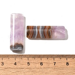 Natürliche Amethyst-Spitzenachat-Anhänger&nbsp;G-A244-07C