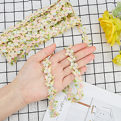 Ruban de bordure en polyester à fleurs&nbsp;OCOR-GF0001-17E