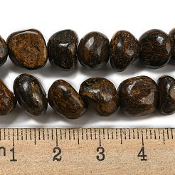 Natur Bronzit Perlen Stränge&nbsp;G-D081-A11-01