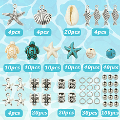 DIY-Set zur Herstellung von Perlen mit Meeresmotiven&nbsp;DIY-SC0031-28