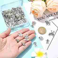 100 pièces 10 styles pendentifs en alliage de style tibétain&nbsp;FIND-CJ0002-30