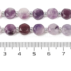 Natürliche lila Jade/Lepidolit Perlen Stränge&nbsp;G-N342-76B