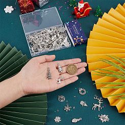 96pcs 16 pendentifs en alliage de style tibétain&nbsp;FIND-SC0004-75