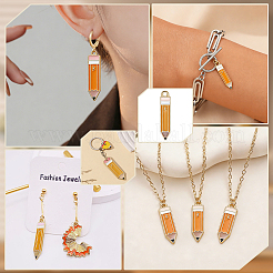 Colgantes de esmalte de aleación 50pcs&nbsp;ENAM-PH0003-36