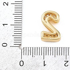 Ottone micro spianare pendenti zirconi&nbsp;KK-B167-22G-2