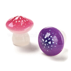 Ornement champignon en résine lumineuse&nbsp;RESI-F045-12B