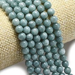 Natürliche Malaysia Jade Perlen Stränge&nbsp;G-L645-A01-6mm-12