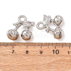 Legierung Kristall Strass Anhänger&nbsp;RB-CBAD317-01P