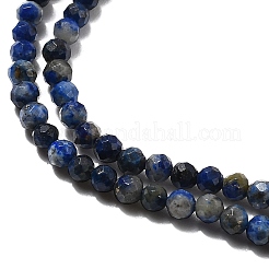 Natürlicher Lapislazuli Perlenstränge&nbsp;LS-G-F509-14-2mm