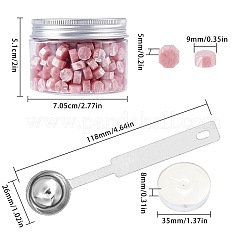 Kit di particelle di ceralacca per timbro con sigillo retrò&nbsp;DIY-CP0003-50L