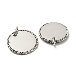 Pendentifs en acier inoxydable 304 anti-ternissement&nbsp;LS-STAS-L022-183P