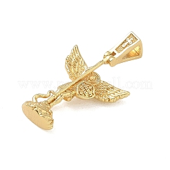 Messing Anhänger & Charms&nbsp;CU-CBAD360-06G-01