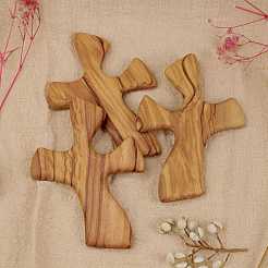Adornos de cruz de madera&nbsp;PW-WGD407F-01