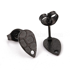 Accesorios para pendientes de acero inoxidable 304 con revestimiento iónico (IP)&nbsp;STAS-O119-31EB