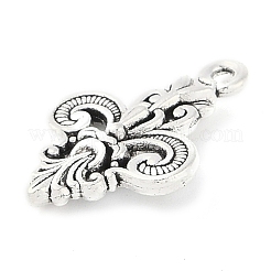Stile tibetano pendenti del fiore della lega&nbsp;X-TIBEP-S291-22-RS