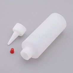 Plastikgewürzflaschen mit roter Kappe&nbsp;AJEW-XCP0001-14