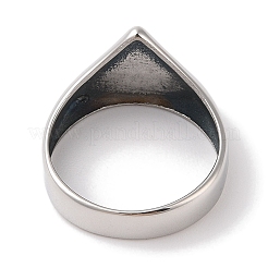Wikinger-Valknut-Ringe aus 304 Edelstahl&nbsp;RJEW-U005-17F-AS