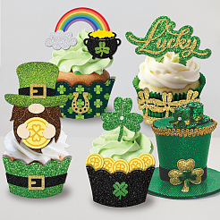 Saint Patrick's Day Stanzschablonen aus Kohlenstoffstahl&nbsp;DIY-WH0309-3325