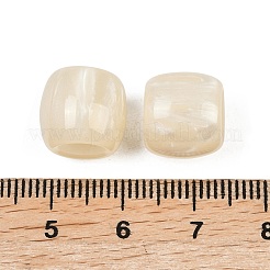 Cuentas europeas de resina opaca&nbsp;X-RESI-C070-03