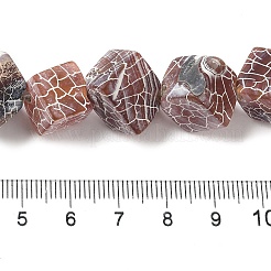 Natürliche verwitterte Achatperlenstränge&nbsp;G-Q169-C04-02A