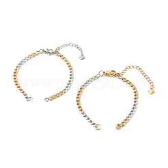 304 Edelstahl-Kettenarmband-Made&nbsp;AJEW-JB00996-01
