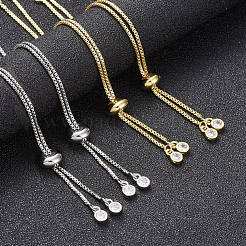 Gestellbeschichtung umweltfreundliche Messingkette Armbandherstellung&nbsp;KK-CJ0001-27