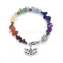 Bracciali in pietra mista naturale e sintetica&nbsp;BJEW-JB04267