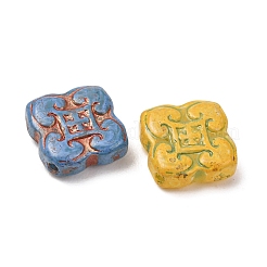Perles vernissées manuelles&nbsp;LA-CBAD2DB-13