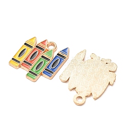 Pendentifs d'émail en alliage&nbsp;AL-B003-02G
