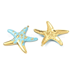 Pendenti in acciaio inossidabile smaltato Ocean 304&nbsp;STAS-T076-08B-03G